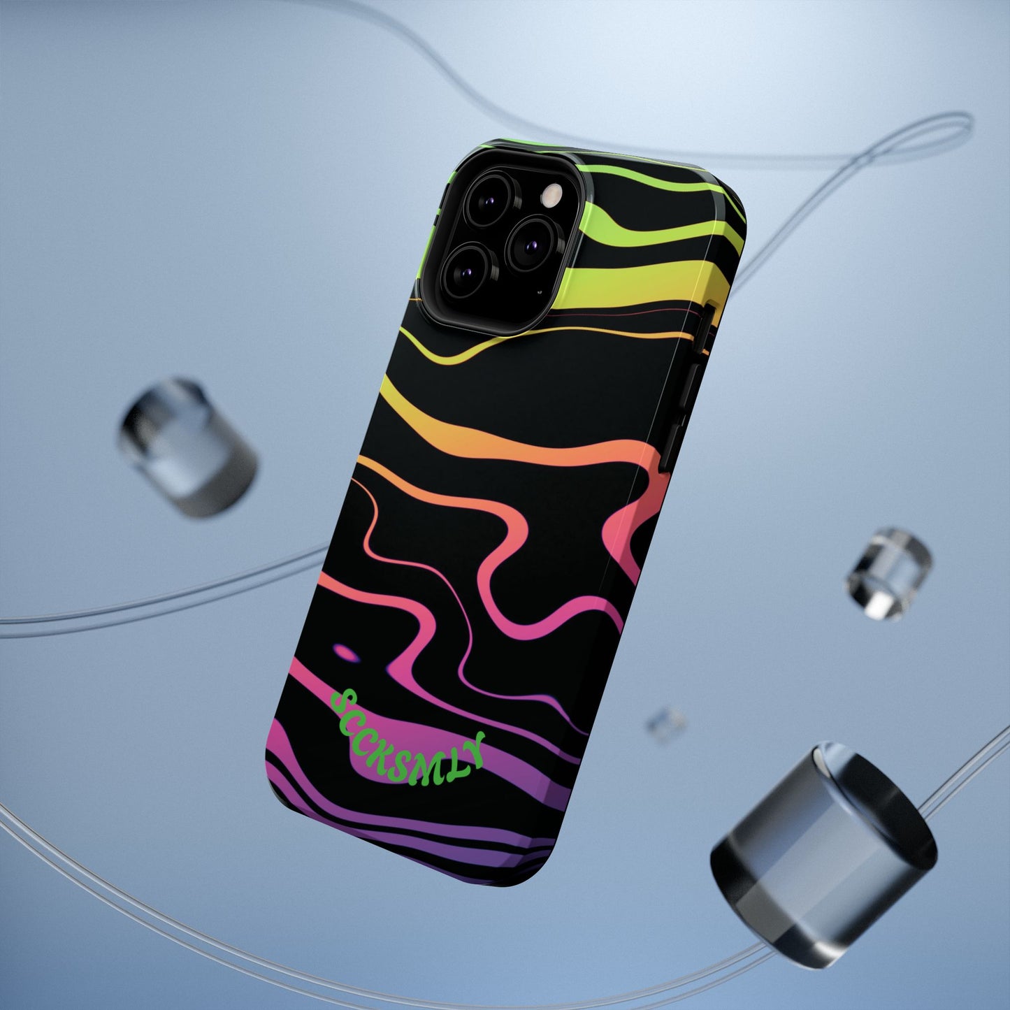 Dark Rainbow Phone Case for Apple
