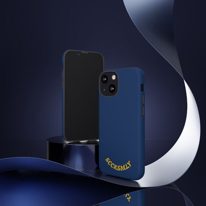 SOLID Cobalt Haze Tough Case for Apple