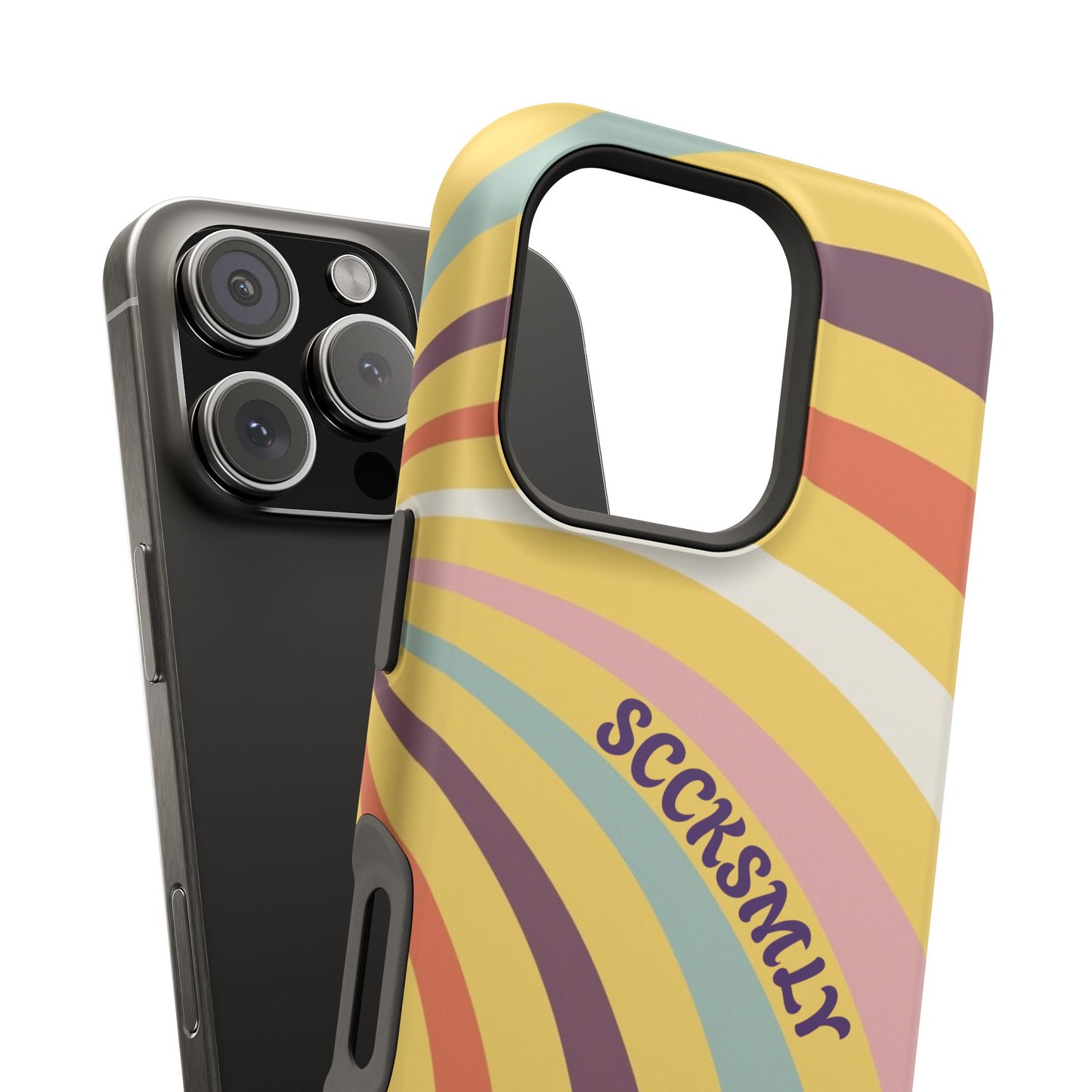 Vintage Groove Phone Case for Apple