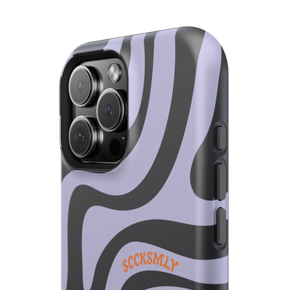 Purple Swirl Phone Case for Apple