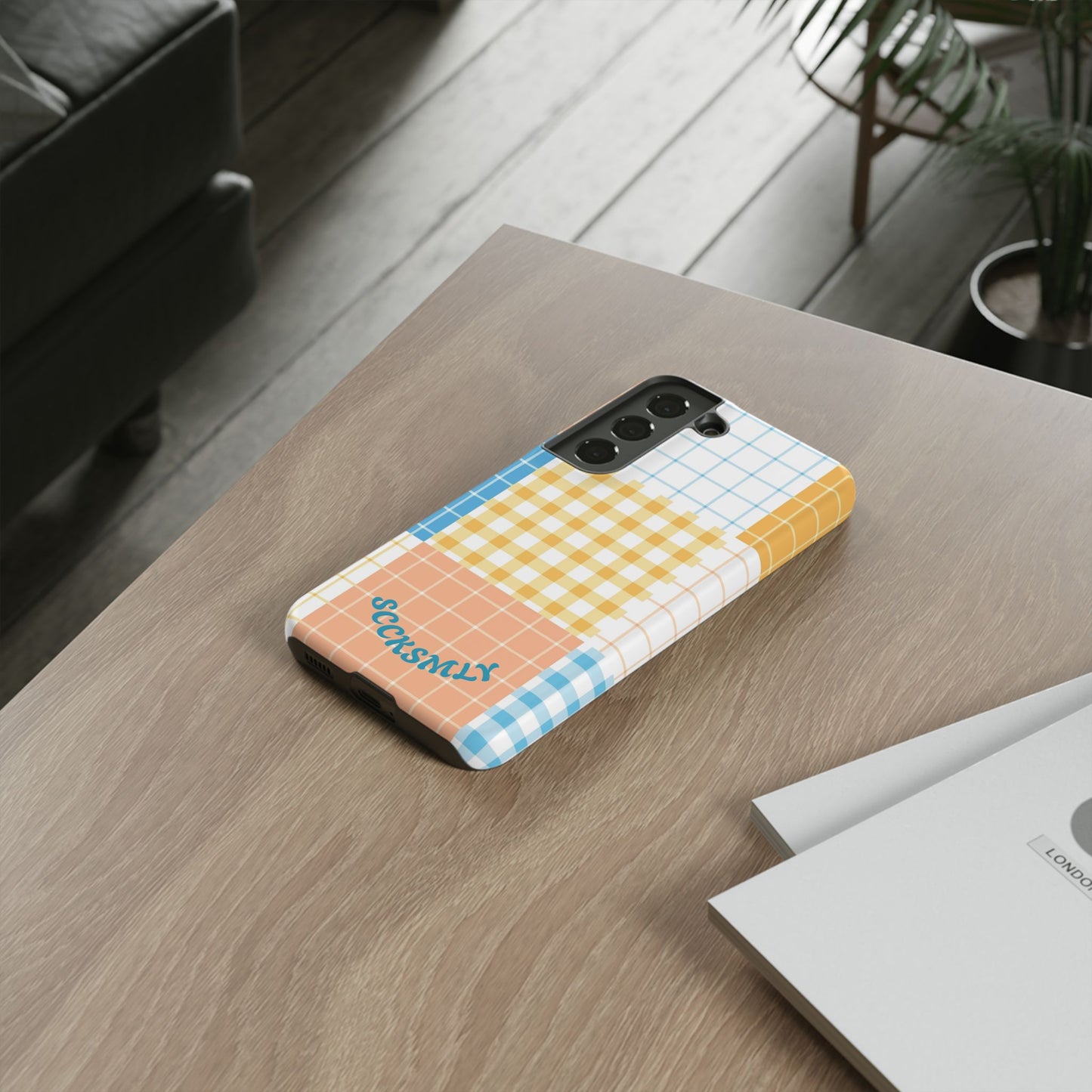 Joy Checkmate Phone Case for Samsung