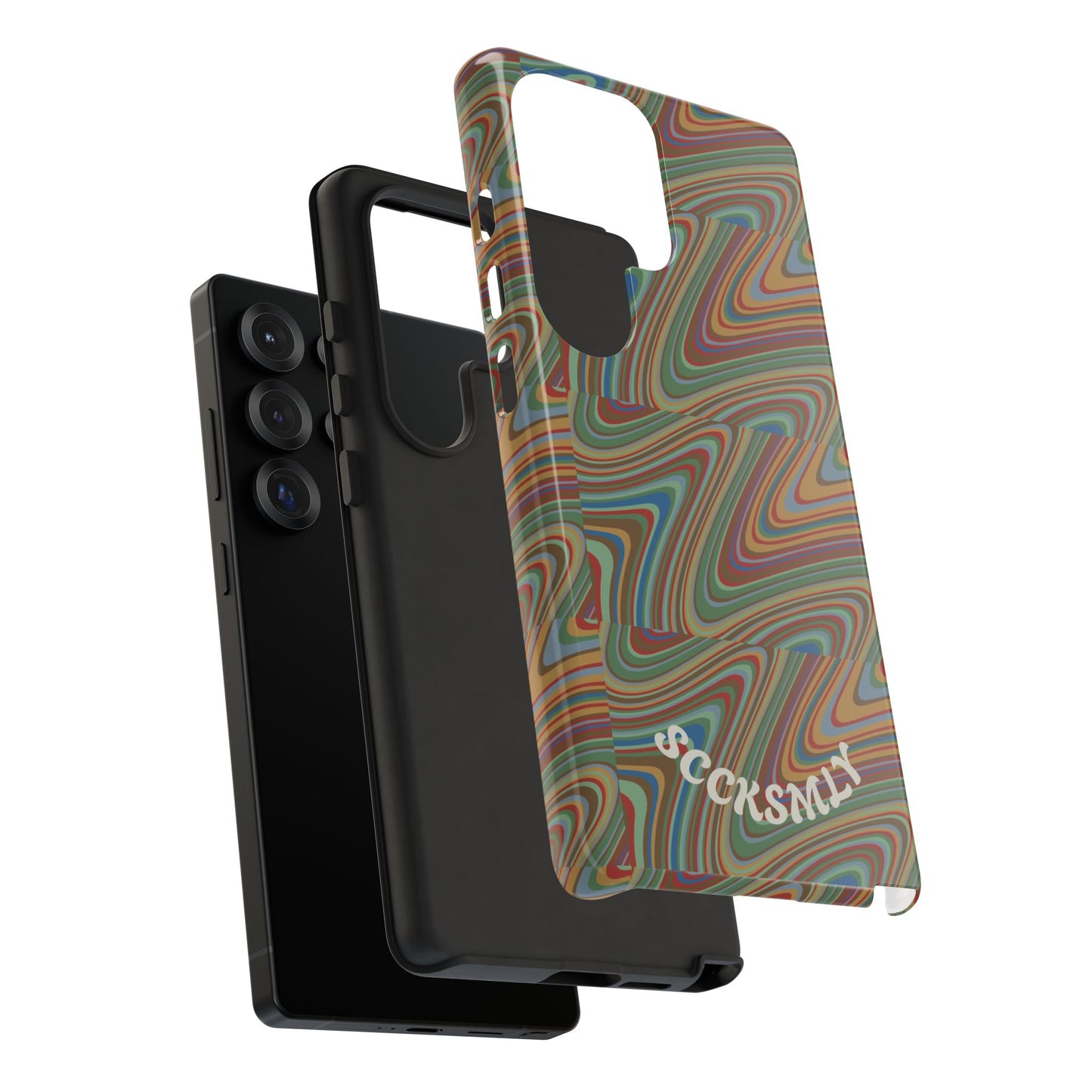 Earthly Waves Tough Phone Case for Samsung