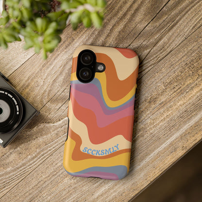 Warm Retro Phone Case for Apple