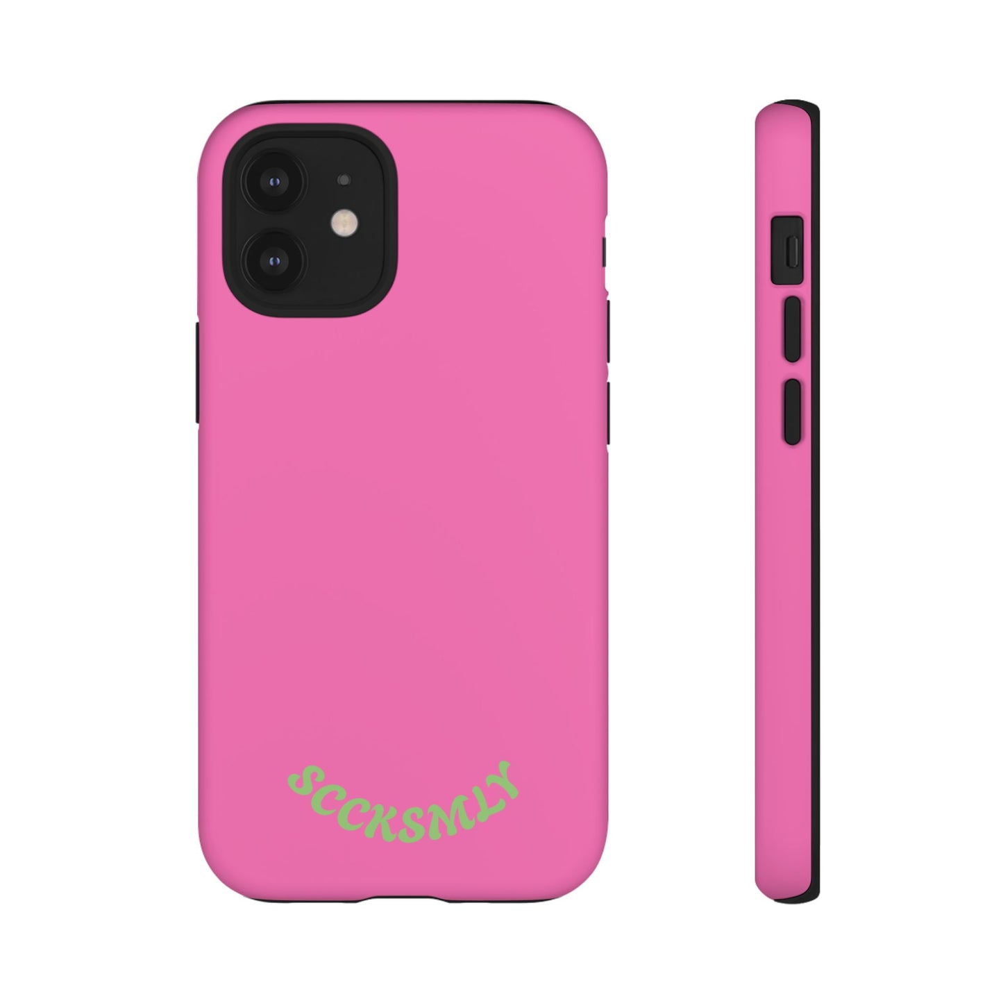 SOLID Sweet Static Pink Tough Case for Apple