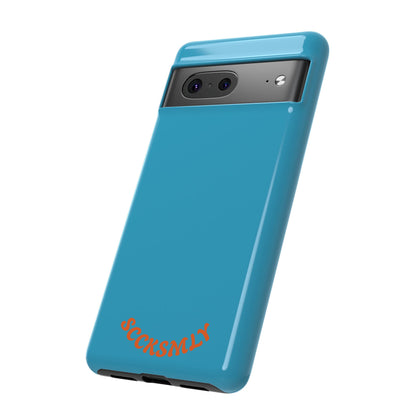 SOLID Blue Spook Tough Case for Google Pixel