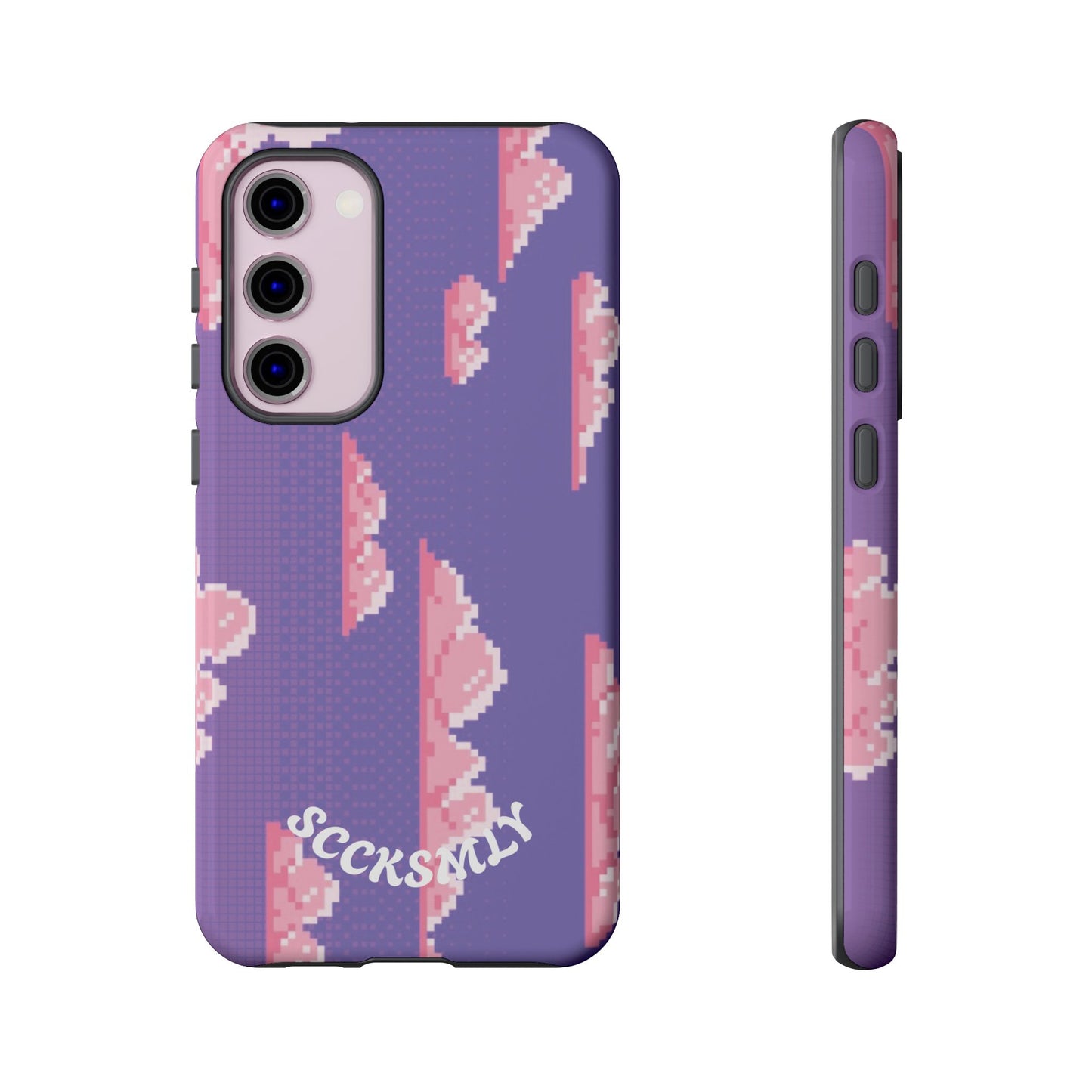 Purple Cotton Candy Sky Tough Phone Case for Samsung