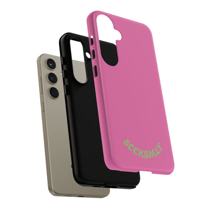 SOLID Sweet Static Pink Tough Case for Samsung