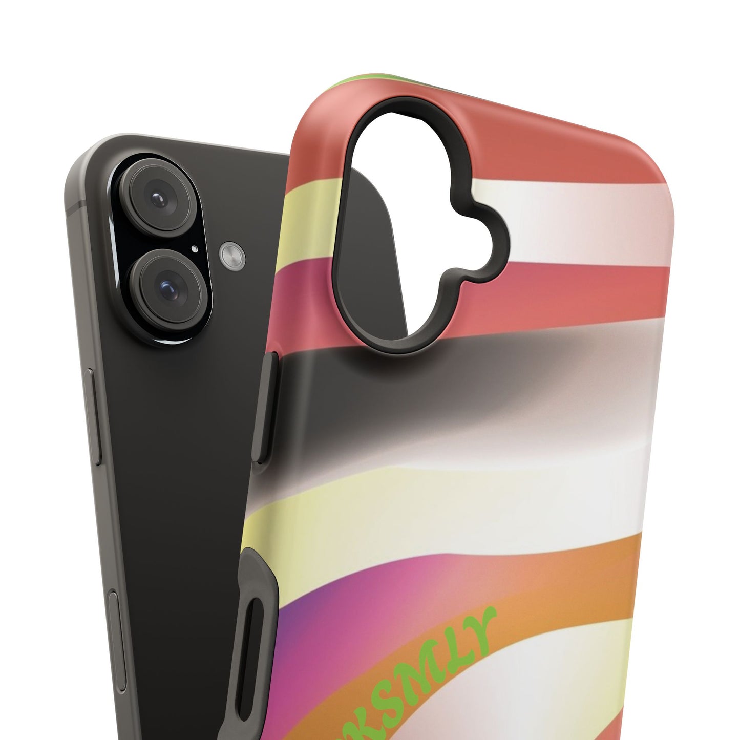 Neutral Waves Phone Case for Apple