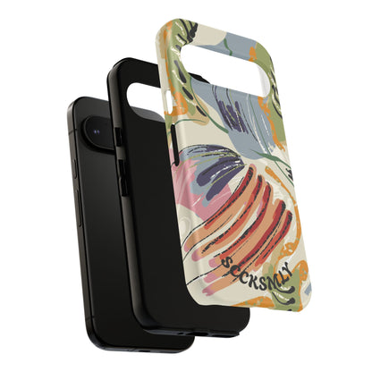 Botanical Strokes Palette Tough Phone Case for Google Pixel