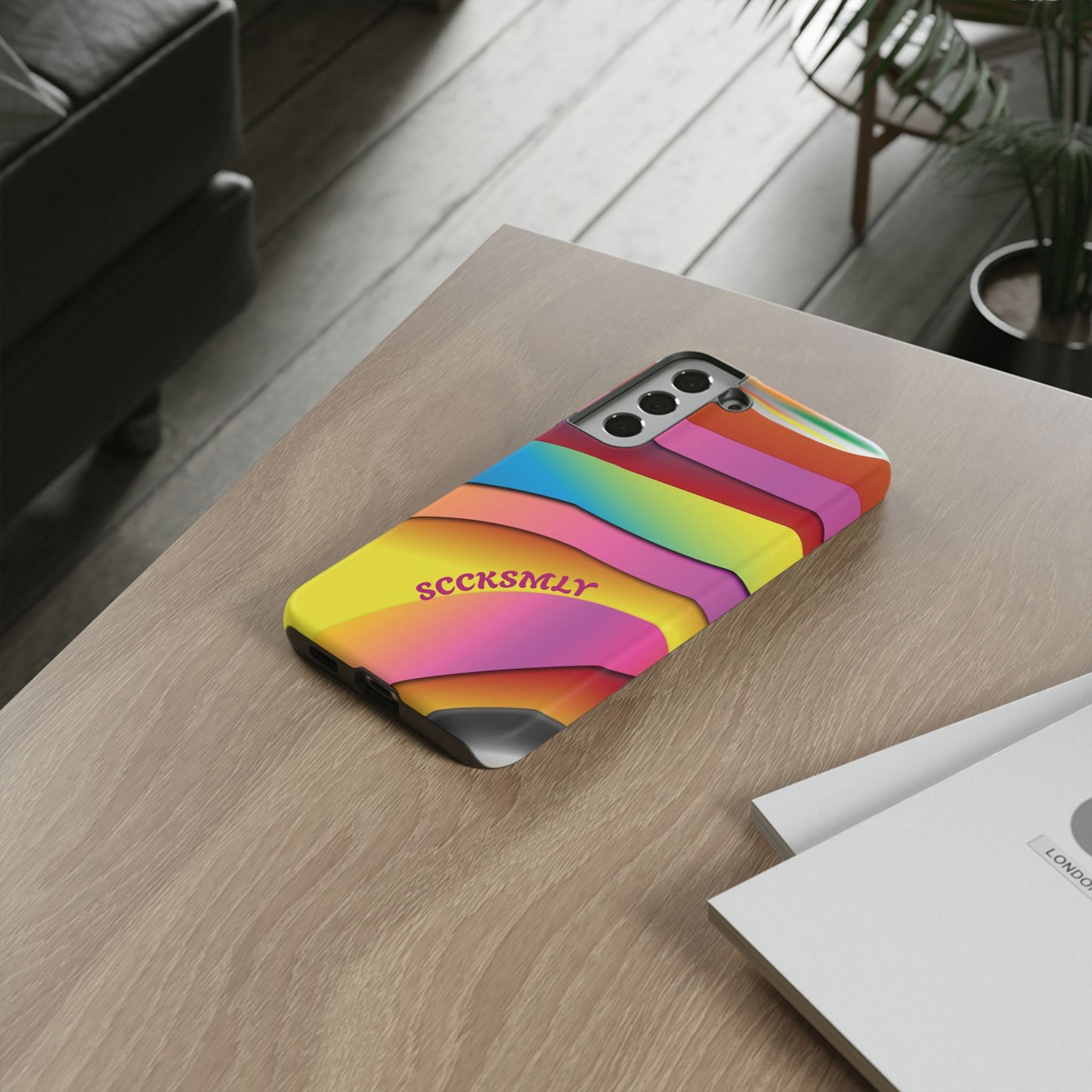Modern Retro Rainbow Phone Case for Samsung