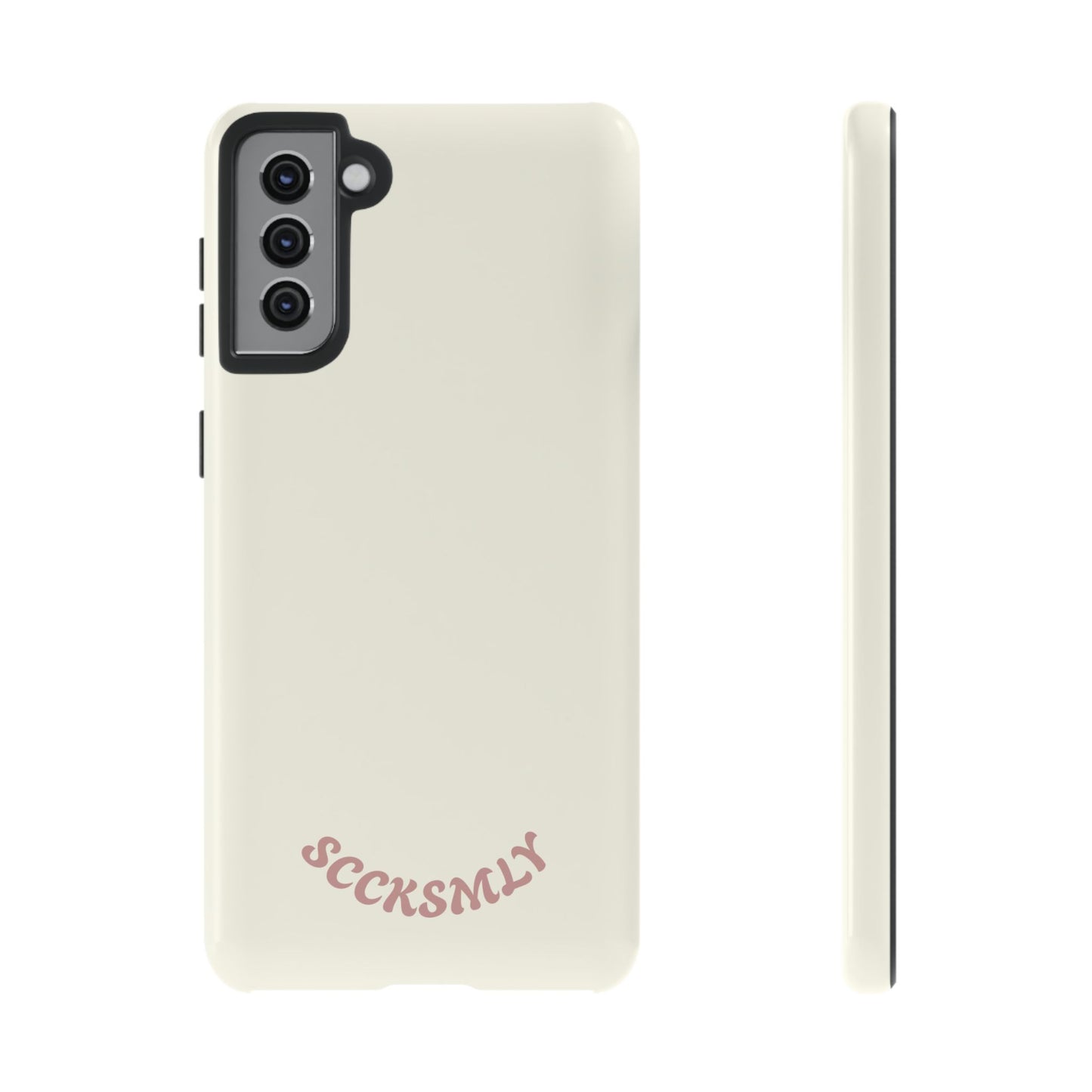 Sweet Oat Milk Tough Phone Case for Samsung