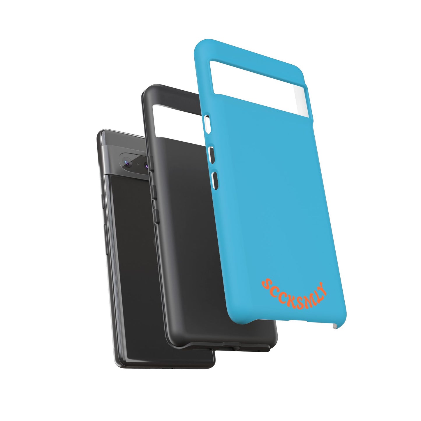 SOLID Blue Spook Tough Case for Google Pixel