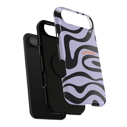 Purple Swirl Phone Case for Apple