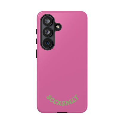 SOLID Sweet Static Pink Tough Case for Samsung