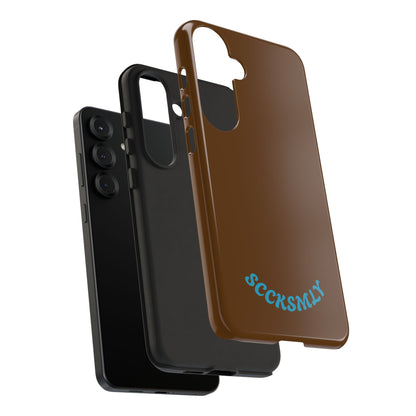SOLID Chocolate Coco Tough Case for Samsung