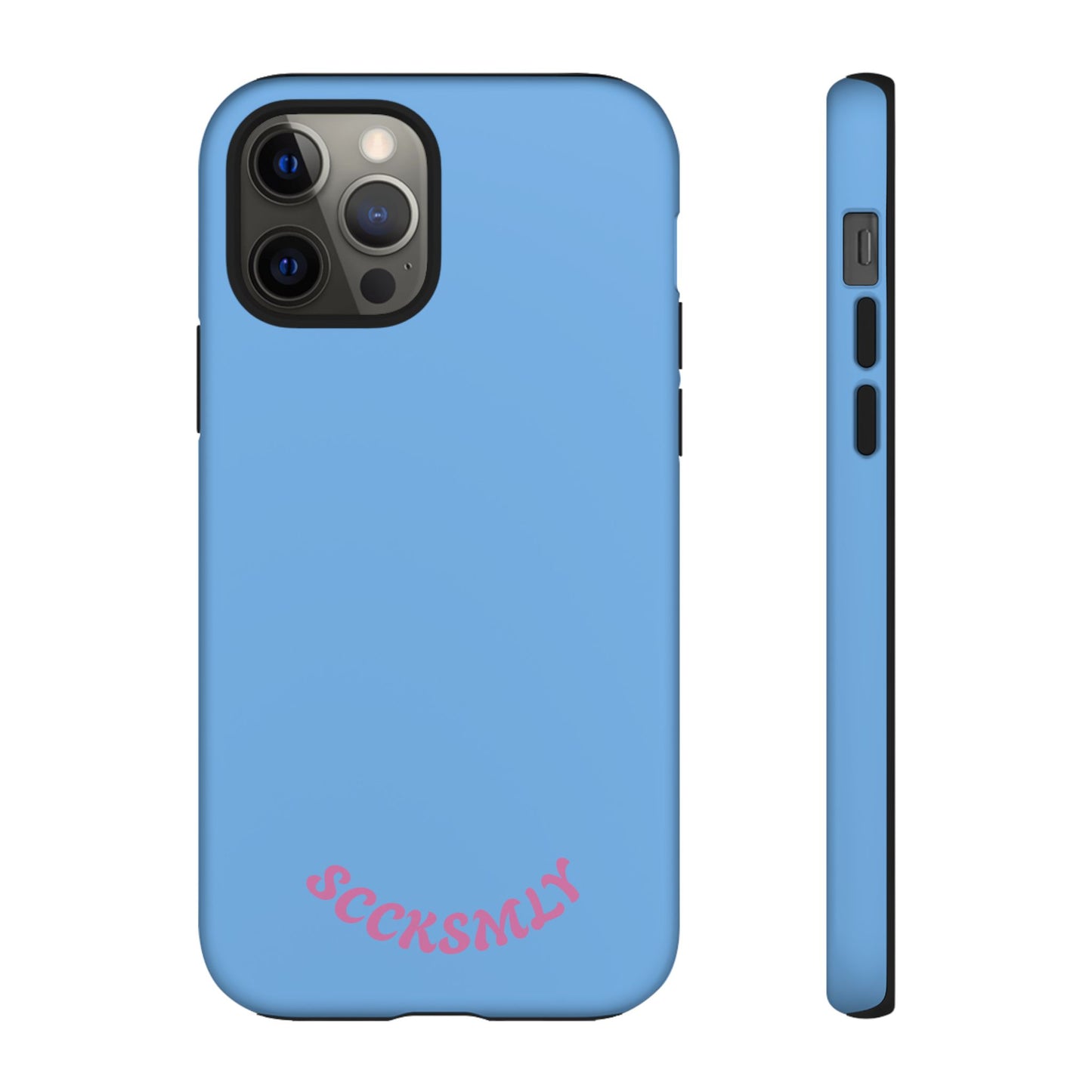 SOLID Blue Candie Tough Case for Apple