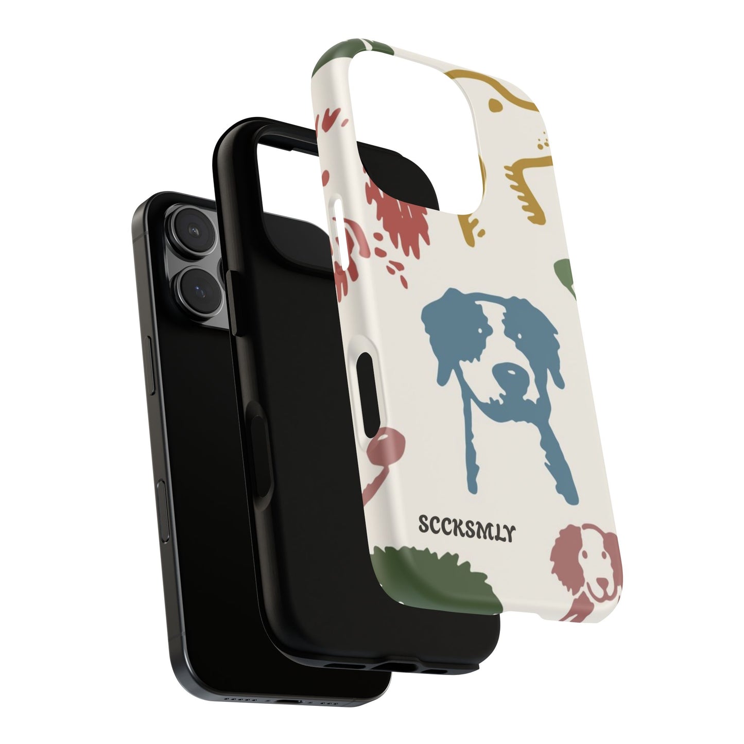 Paws & Portraits Tough Phone Case for Apple