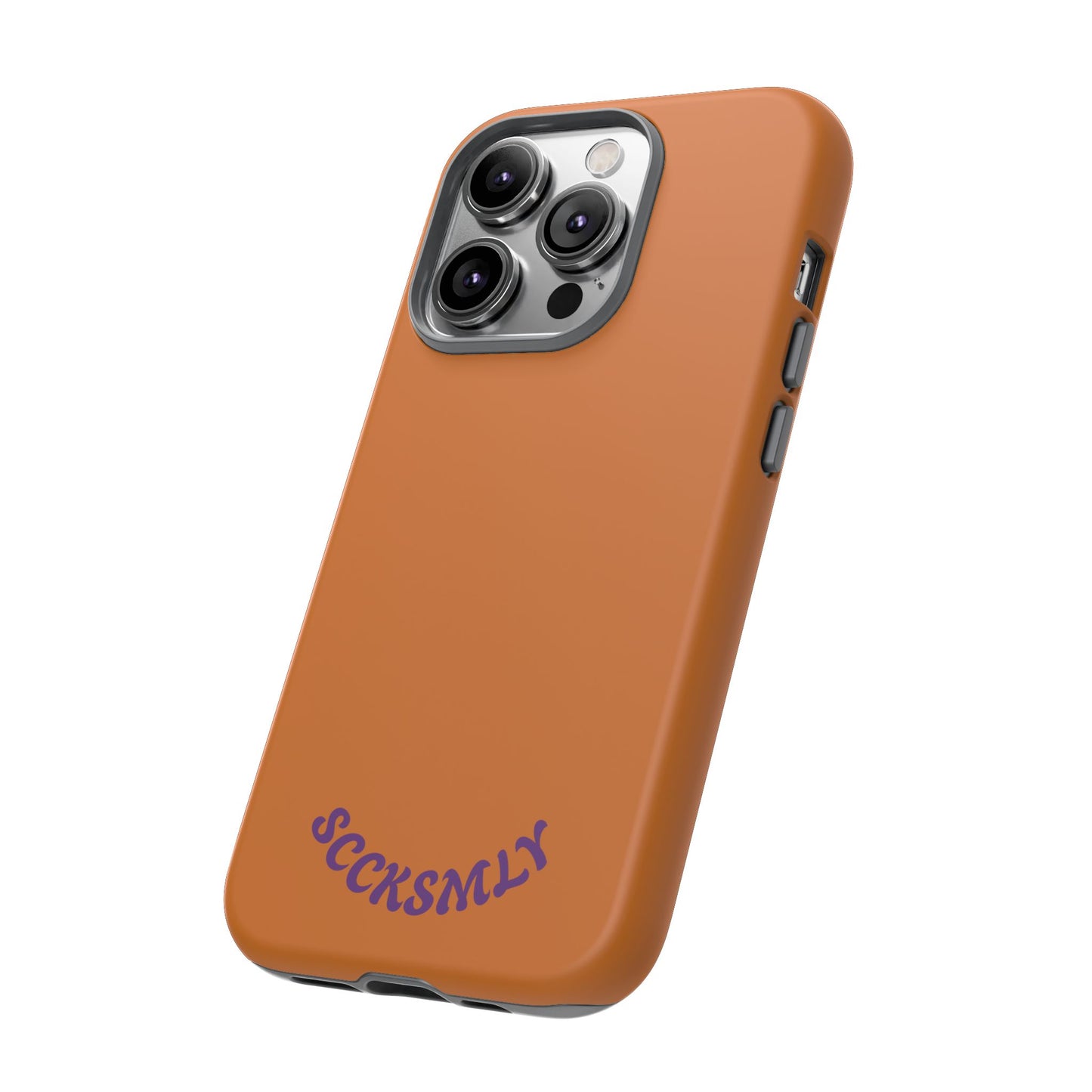 SOLID Burned Plum Tough Case for Apple