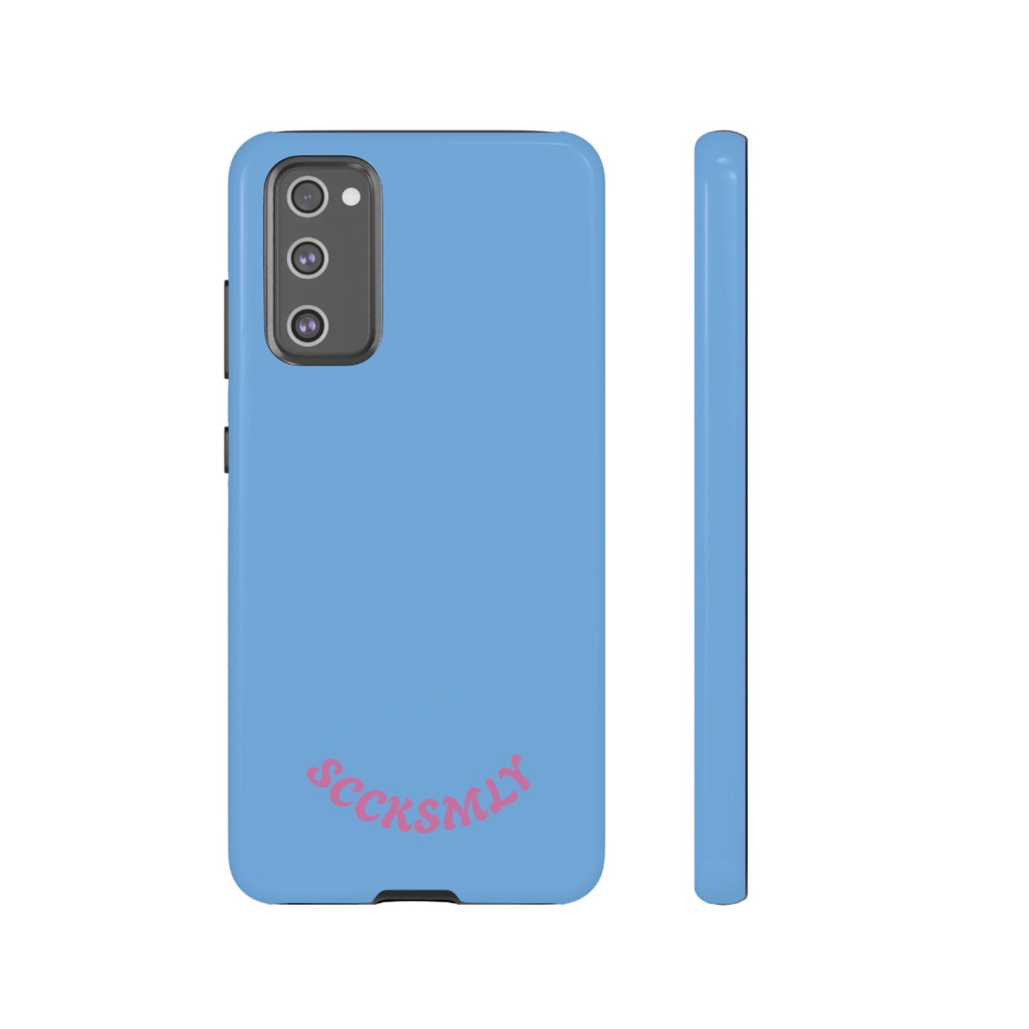 SOLID Blue Candie Tough Case for Samsung