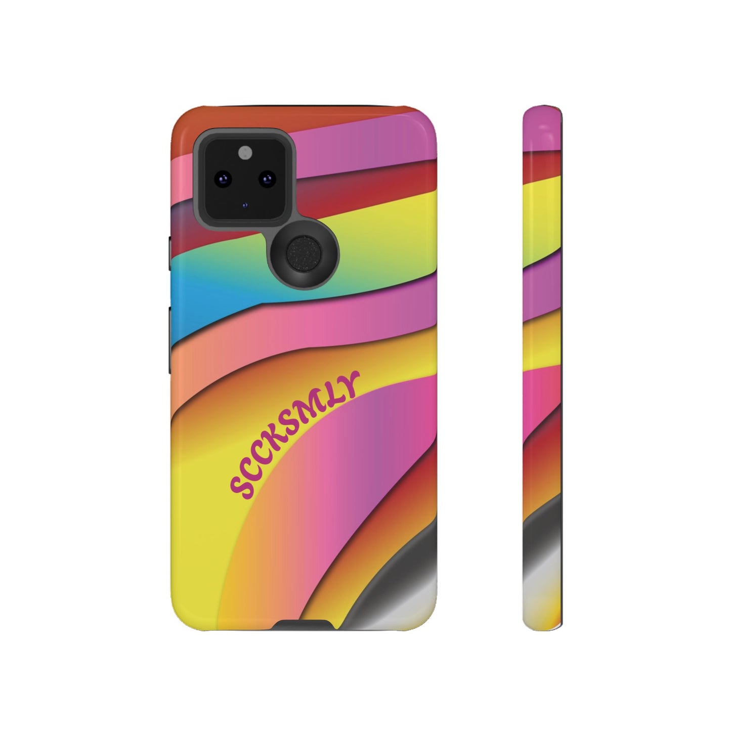 Modern Retro Rainbow Phone Case for Google Pixel