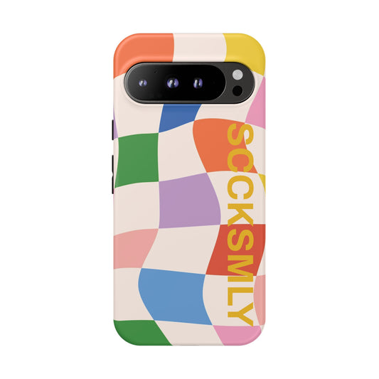 Flicker Checker Phone Case for Google Pixel