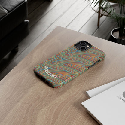 Earthly Waves Tough Phone Case for Apple