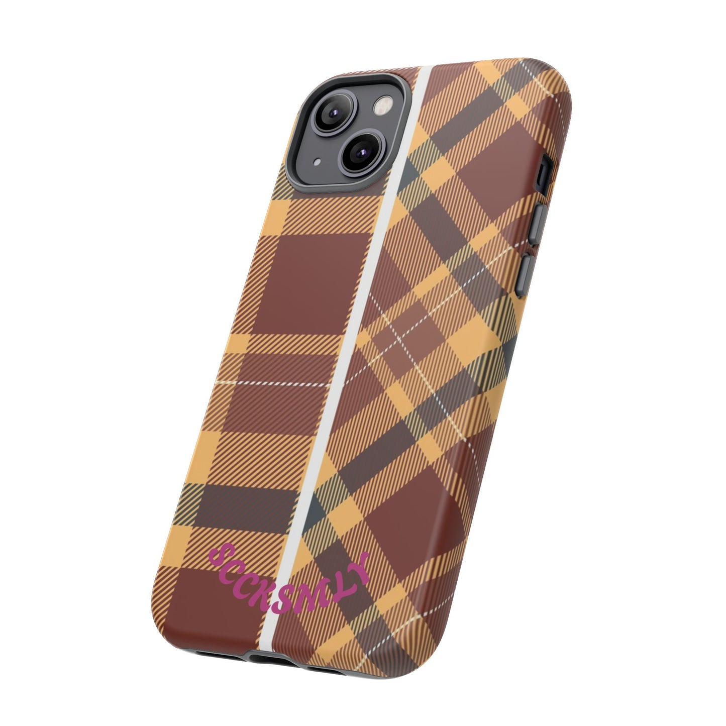 Autumn Plaid Phone Case for Apple