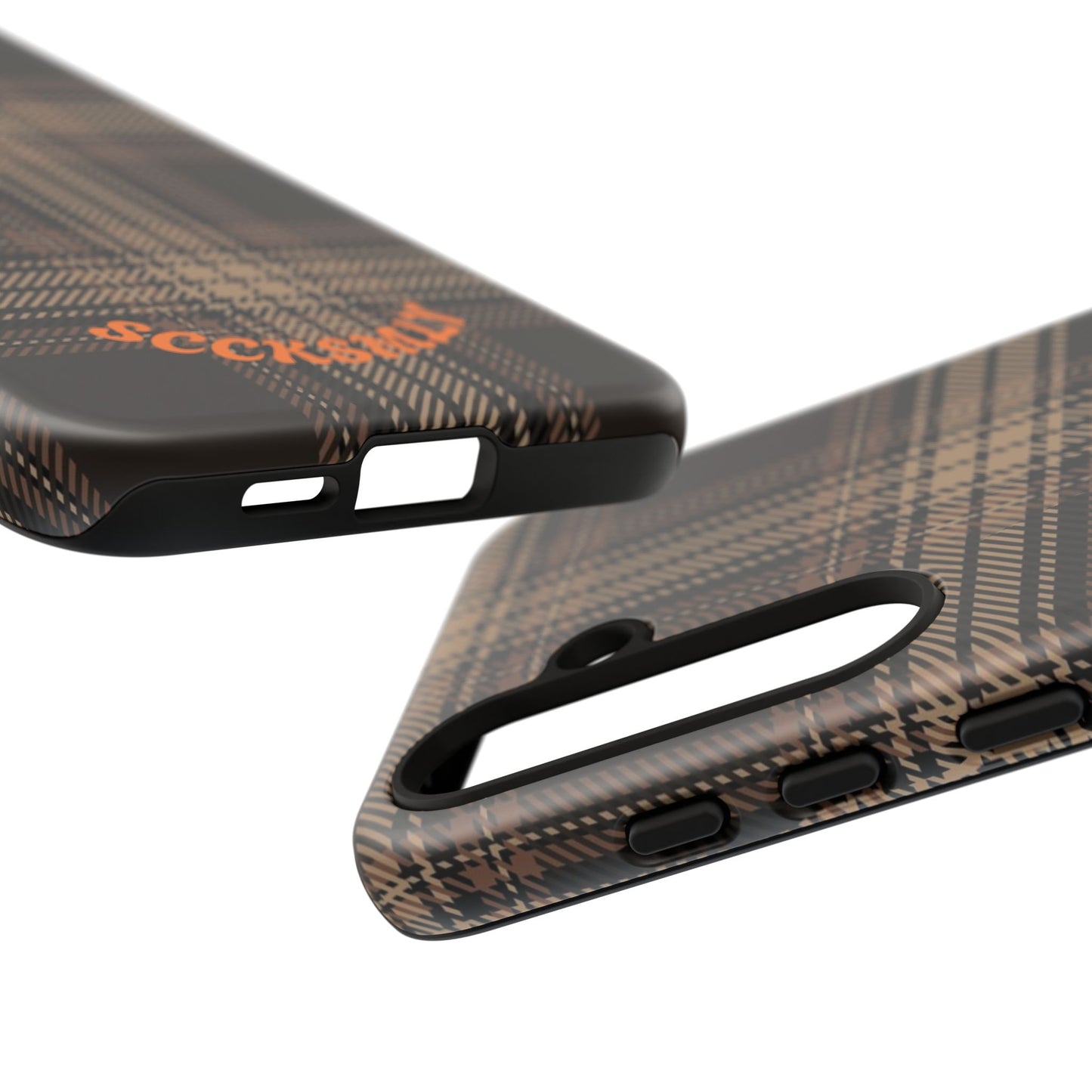 Brown Bread Plaid Tough Phone Case Samsung