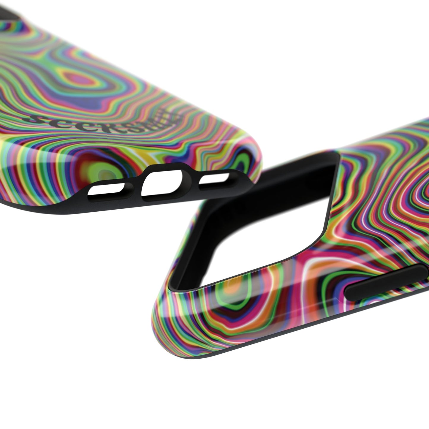 Acid Swirl Phone Case for Apple