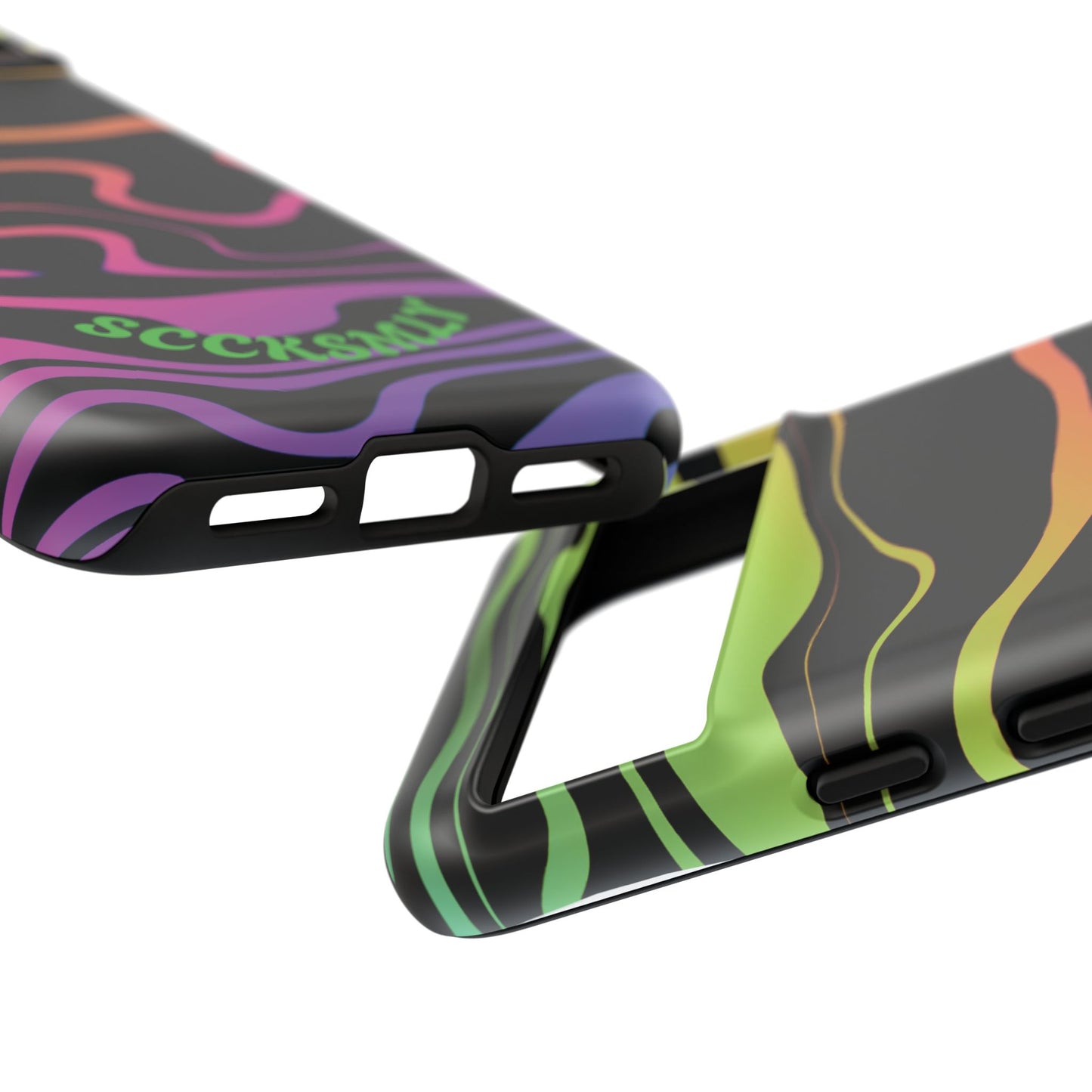 Dark Rainbow Phone Case For Google Pixel