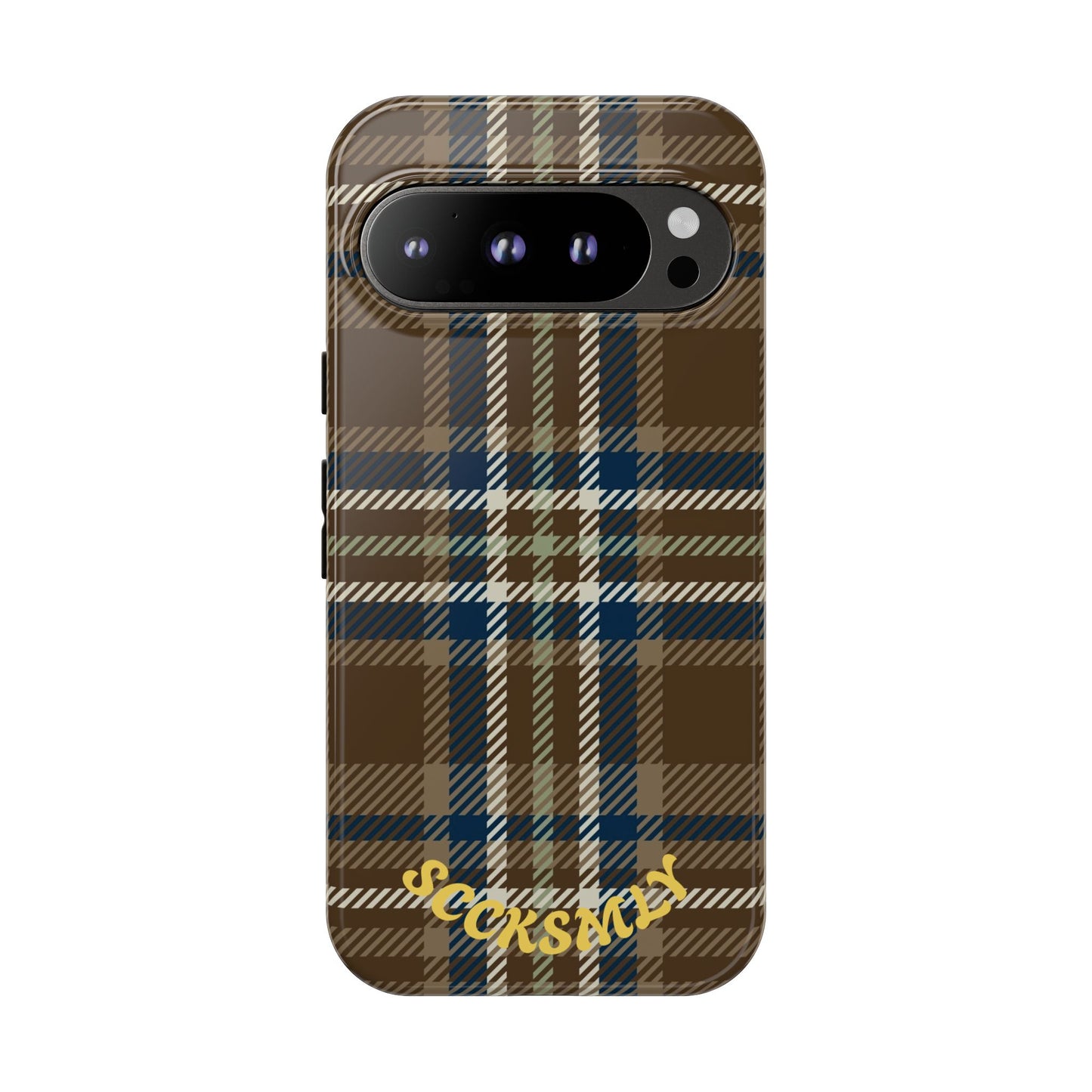Earth and Sky Plaid Phone Case for Google Pixel