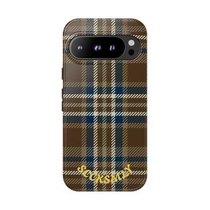 Earth and Sky Plaid Phone Case for Google Pixel