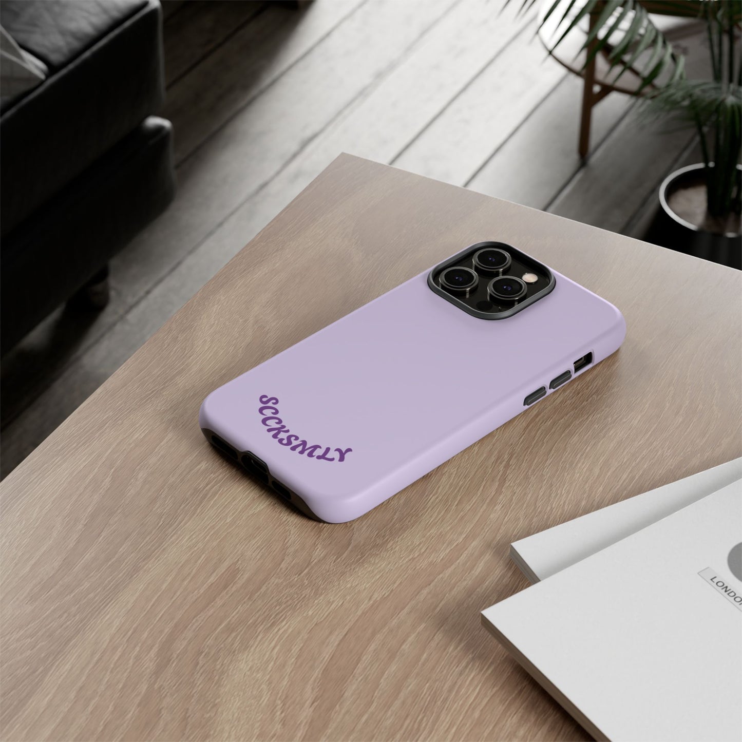 SOLID Morning Lilac Tough Case for Apple