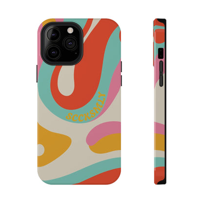 Psychodelic Acid Swirl Phone Case for Apple