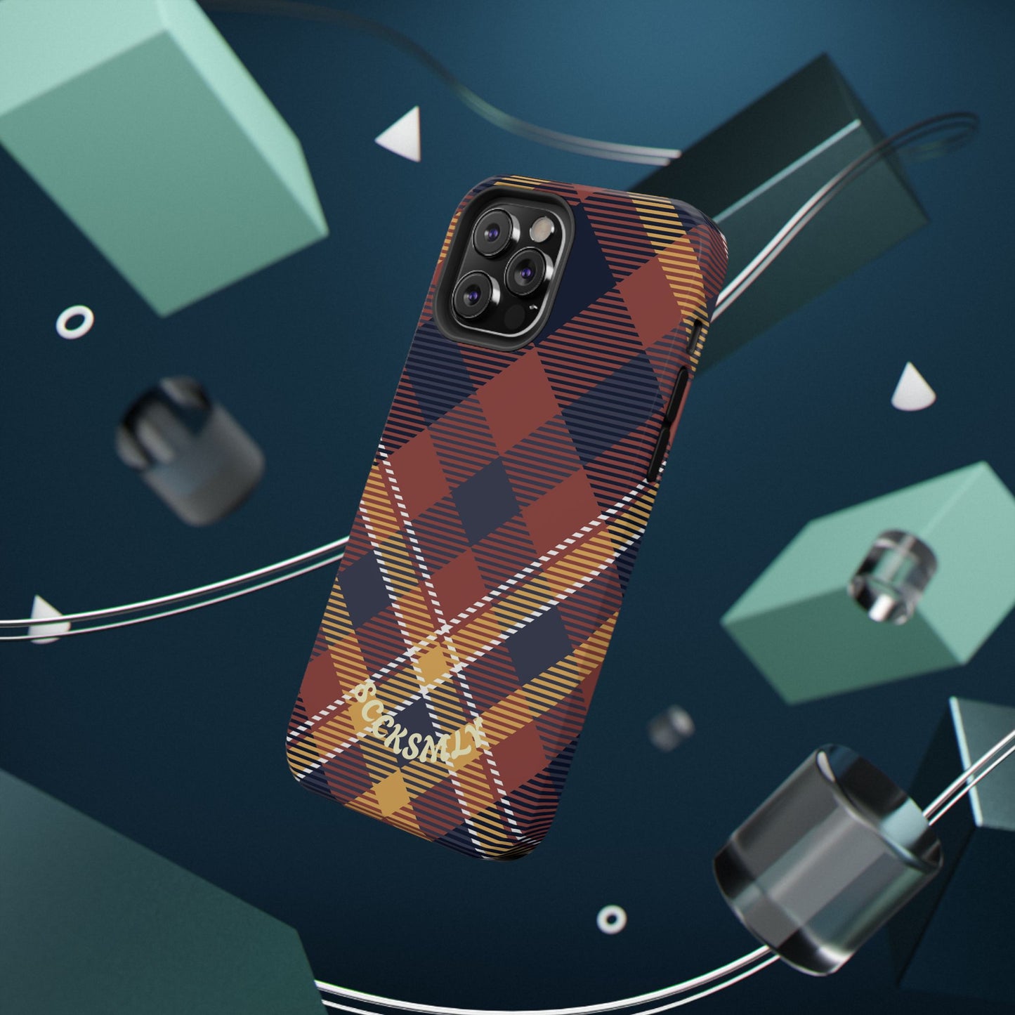 Harvest Tartan Phone Case for Apple