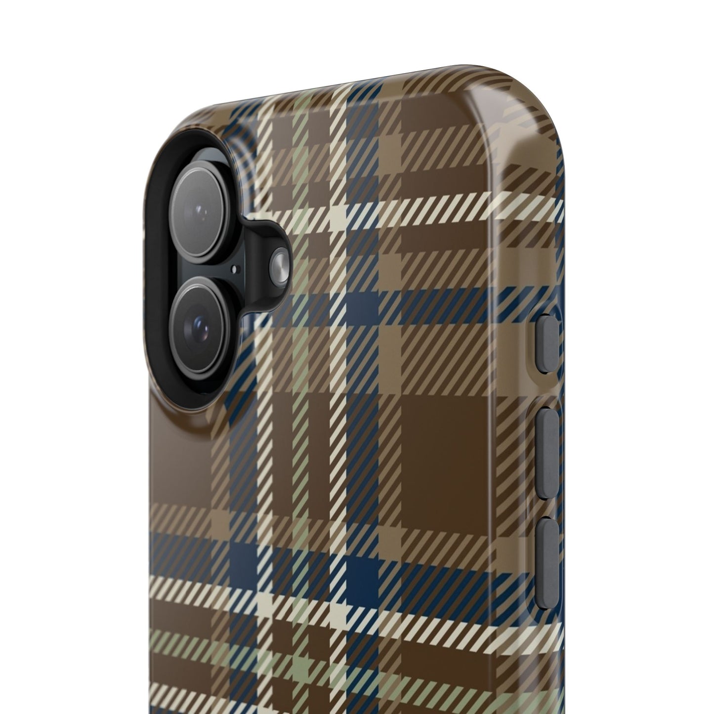 Earth and Sky Plaid Phone Case for Apple