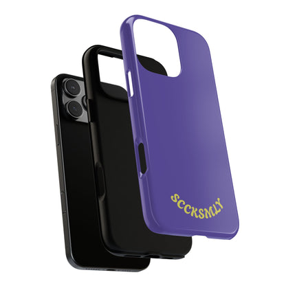 SOLID Dreamy Dusk Purple Tough Case for Apple