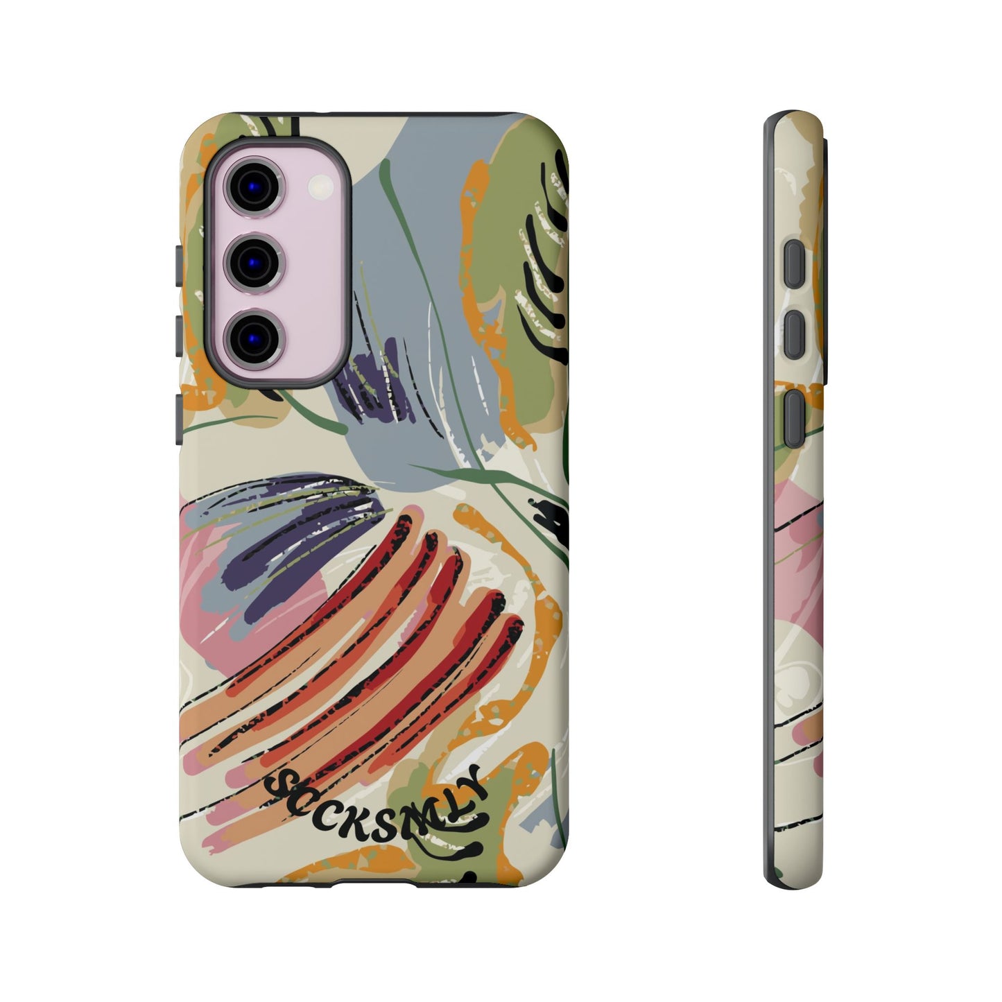 Botanical Strokes Palette Tough Phone Case for Samsung