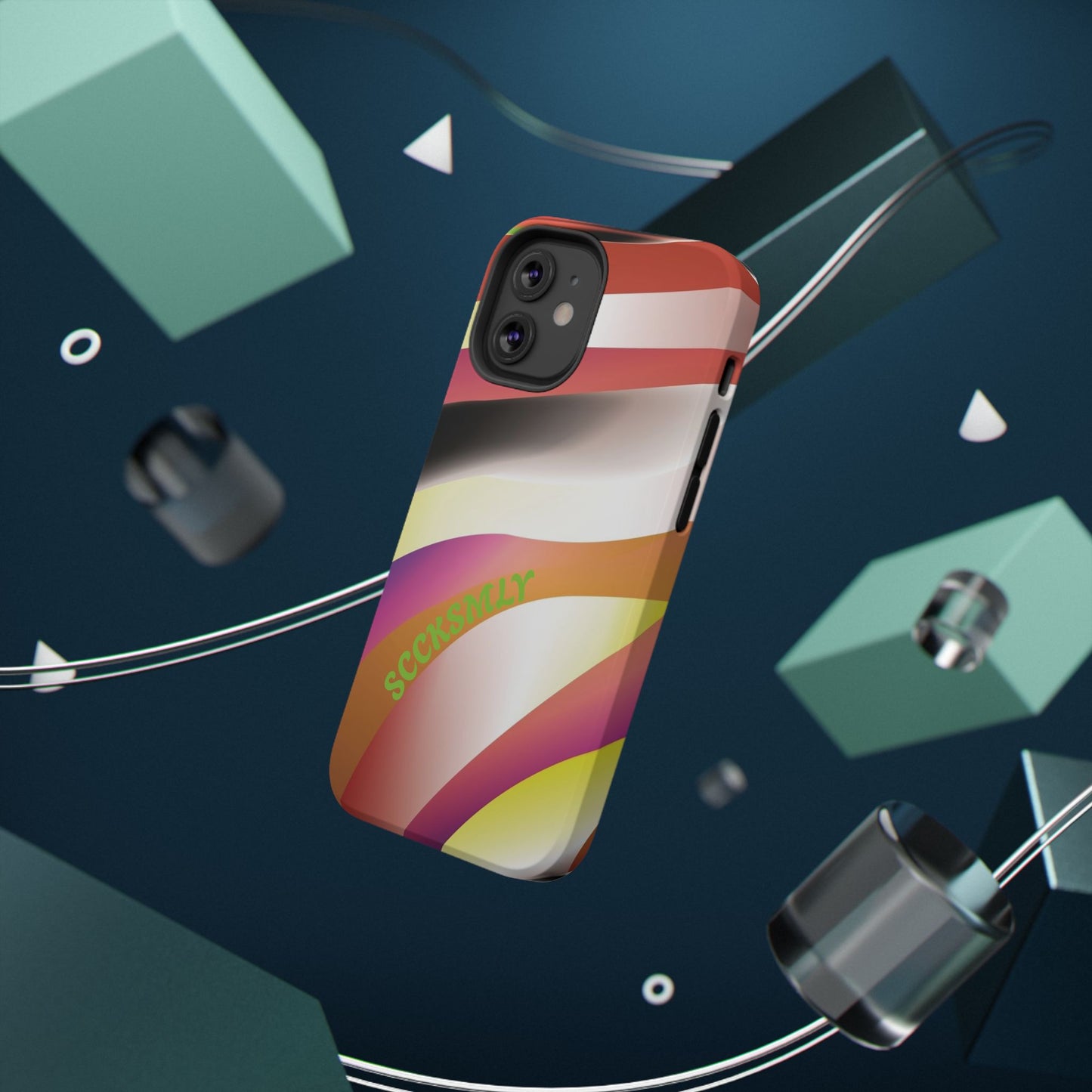 Neutral Waves Phone Case for Apple