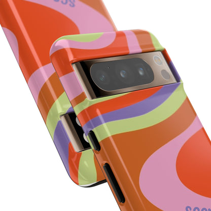 Curvy Swirl Phone Case for Google Pixel