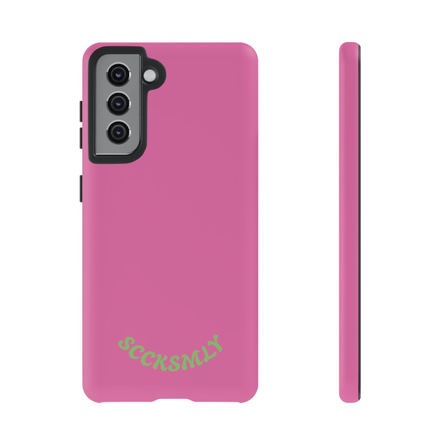 SOLID Sweet Static Pink Tough Case for Samsung