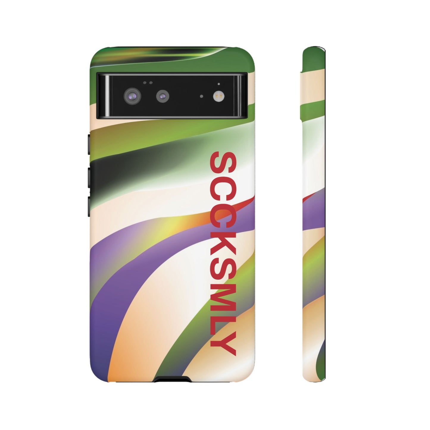 Green Waves Phone Case for Google Pixel