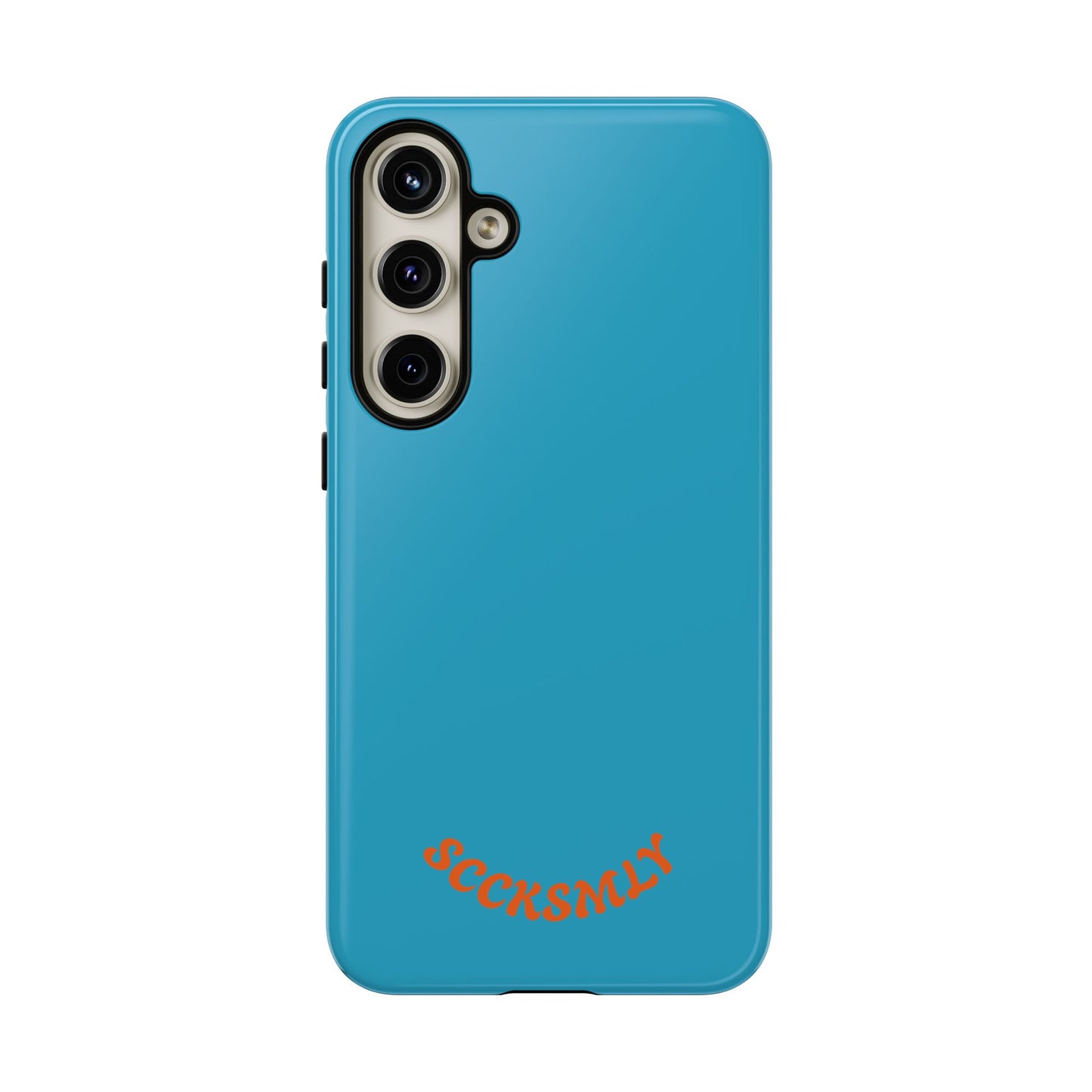 SOLID Blue Spook Tough Case for Samsung