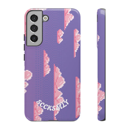 Purple Cotton Candy Sky Tough Phone Case for Samsung