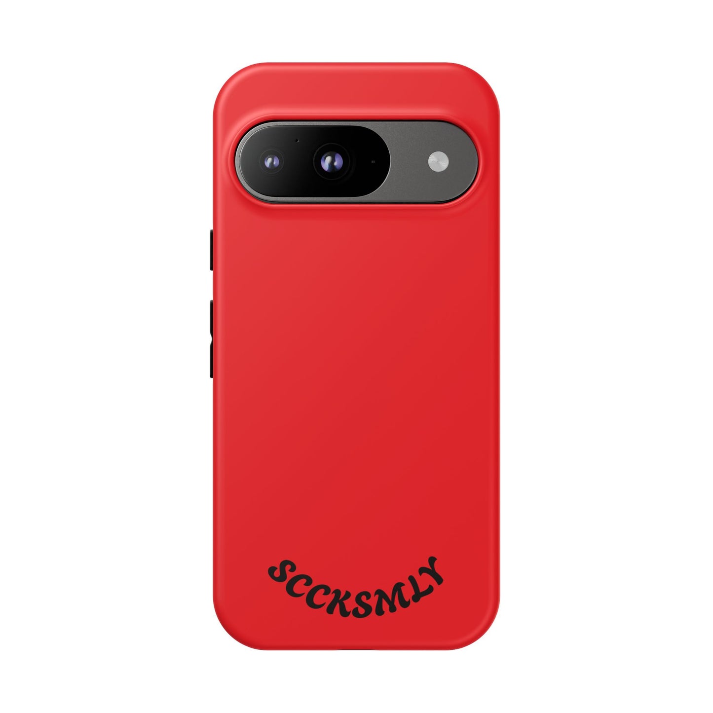 SOLID Screaming Red Tough Casee for Google Pixel