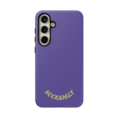 SOLID Dreamy Dusk Purple Tough Case for Samsung