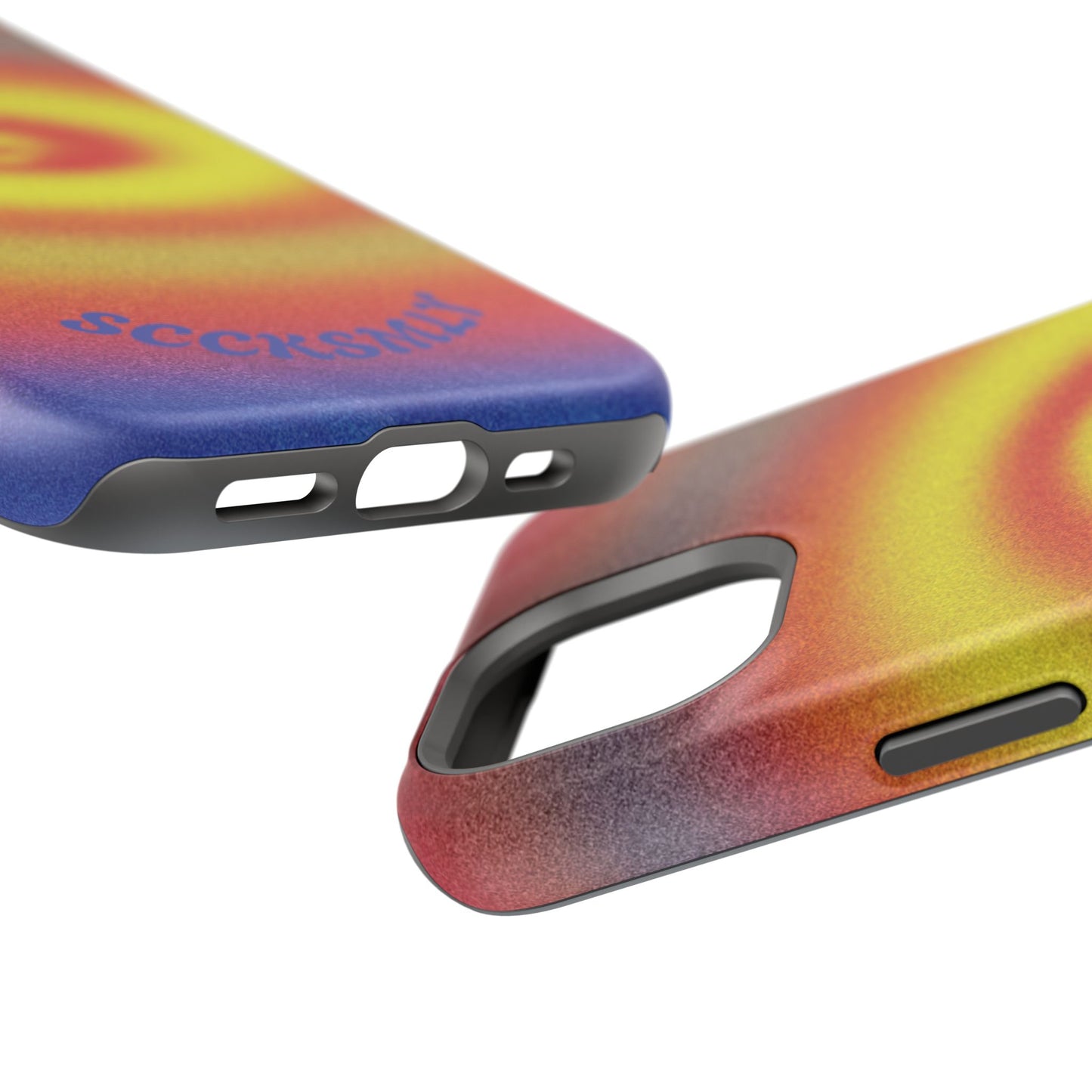 Toxic Spiral Tough Phone Case for Apple