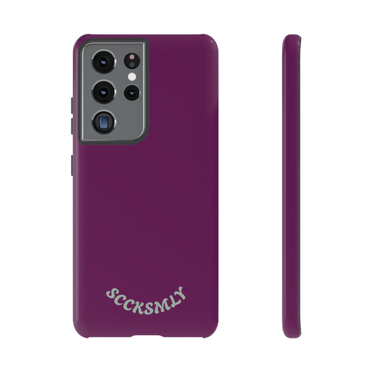 SOLID Amethyst Matte Tough Phone Case for Samsung