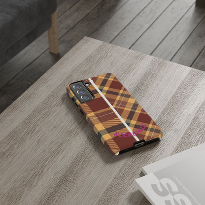 Autumn Plaid Phone Case for Samsung