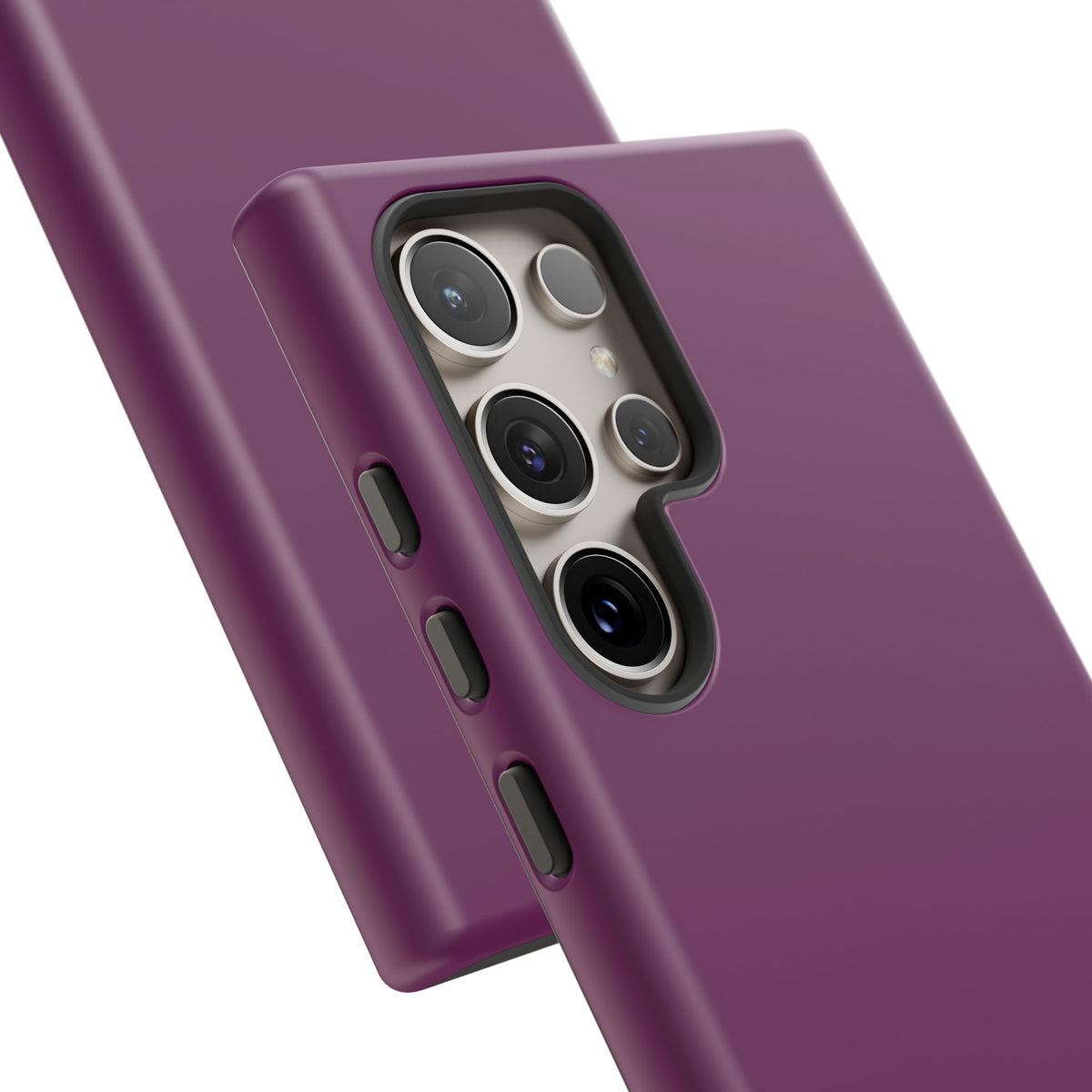 SOLID Amethyst Matte Tough Phone Case for Samsung